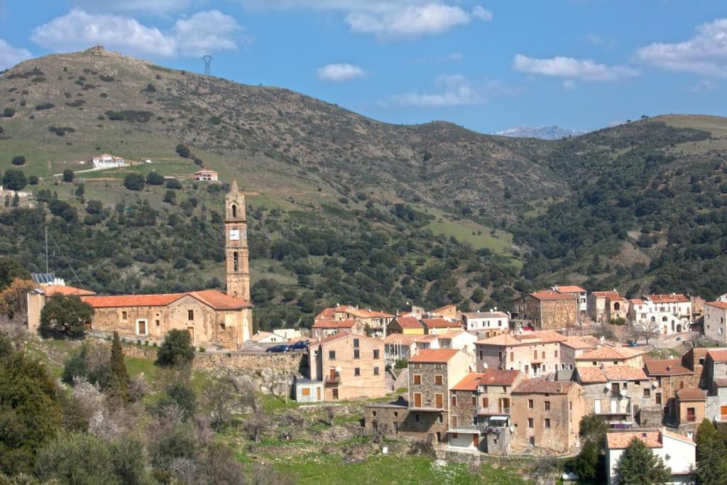 Le Capu Biancu-Location Avec Vue Proche Des Gorges De L Asco Entre Mer Et Montagne Moltifao Exterior foto